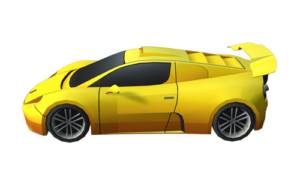 3D Toon Racing Car FB