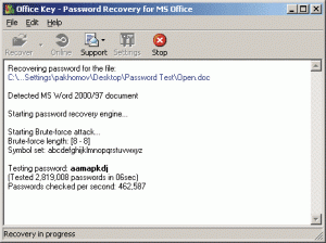 Advanced Office Password Recovery Pro Crack