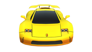 3D Toon Racing Car FBX